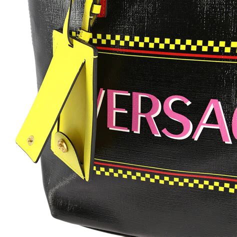 versace 90s logo bag|Versace Vintage Logo Bag .